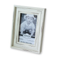 White Wash Finished PS Photo Frame for Home Decoration